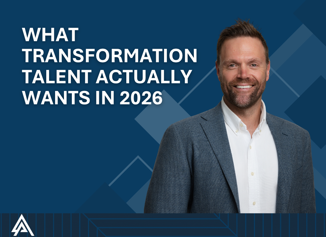 What Transformation Talent Actually Wants in 2026